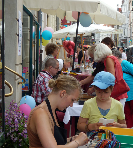 Sommerfest 2014 der Glockengießerstr. in Lübeck.